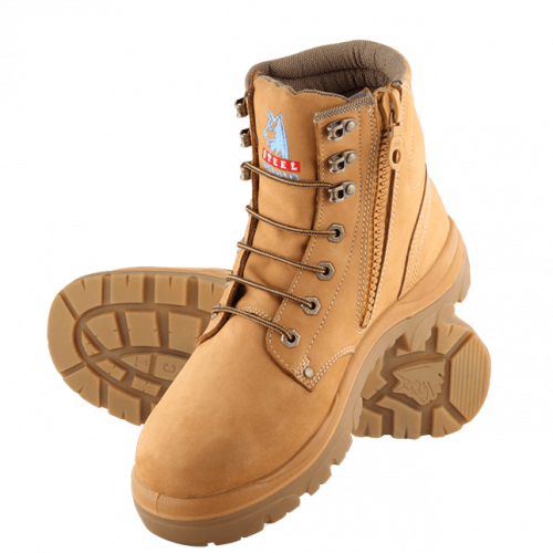 Steel blue safety boots store